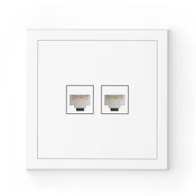   Commel Adria csatlakozóaljzat RJ45, CAT6 süllyesztett fehér  