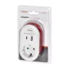 Virone hálózati elosztó adapter, telefontöltő schuko + USB A+C, USB C + lightning kábel