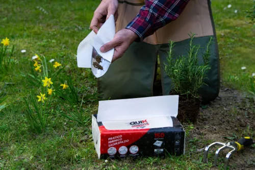 Infibra Quik hajtogatott papírtörlő 150 lapos 2 réteg cellulóz 16csg/karton