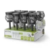 Entac Multifunkcionális Kerti Szolár Lámpa Láng Effekttel, átmérő 10cm, 12db WW SMD LED, 12db/kínáló