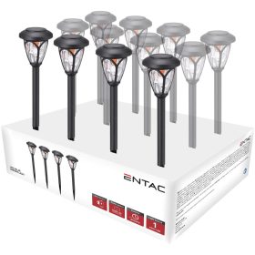 Entac Kerti Szolár Lámpa 400mm Műanyag 1 LED 12/kínáló