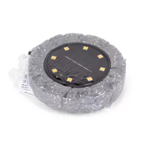 Entac Kerti Szolár Talajlámpa, 8db WW SMD LED, Kőhatású