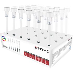   Entac Kerti Szolár Lámpa 360mm Rozsdamentes acél Fehér 1 LED RGB 24/kínáló RGB 