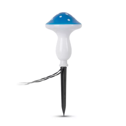 Entac Kerti Szolár Fényfüzér, Gomba, 20cm, 4db leszúrható LED, 4 színben