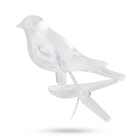   Entac Kerti Szolár Lámpa, Madár alakú, 1.5m LED zsinór, 5db WW LED