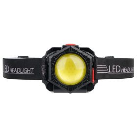   Entac Elemlámpa Akkumulátoros Multifunkciós Fejlámpa Övtáskával