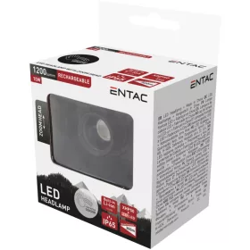 Entac Fejlámpa Fókuszálható Szenzoros 10W XHP50+RED