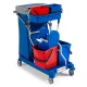 Filmop MORGAN 1050 takarítókocsi 2x6 + 2x15 l 120 l-es zsáktartóval