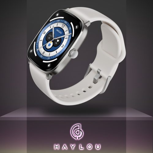 Haylou Xiaomi RS5 okosóra, Amoled 2,01", fekete