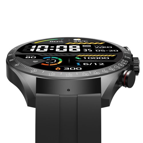 Haylou Xiaomi Solar Pro okosóra, Amoled 1,43", barna