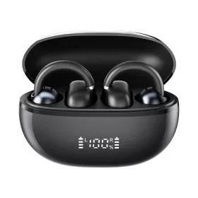   Haylou Xiaomi Airfree vezeték nélküli fülhallgató, fülre akasztós, fekete
