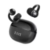 Haylou Xiaomi Airfree vezeték nélküli fülhallgató, fülre akasztós, fekete