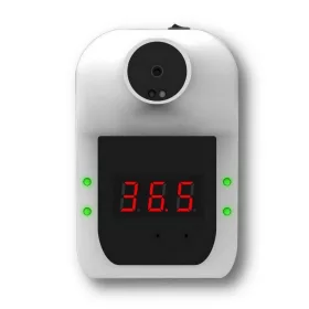   Érintés nélküli fali infrás hőmérő, lázmérő, digitális kijelzővel