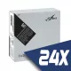 Infibra szalvéta 33x33cm szürke 2 rétegű 50 lap/csomag (18 csomag)