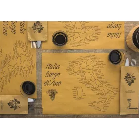   Infibra evőeszköztartó Italia Luogo Divino 2 rétegű 38x38 fehér szalvétával 125 darab/csomag