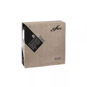   Infibra Szalvéta 38x38cm Trend Trama mustard 2 réteg 40 lap/csomag 