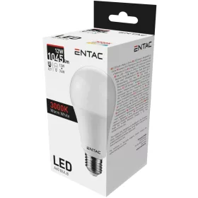 Entac LED Globe E27 12W WW 3000K