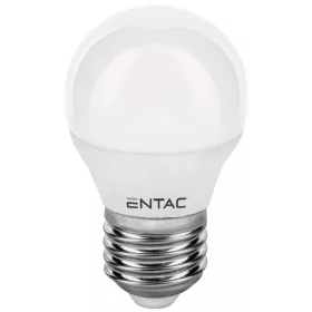 Entac LED Mini Globe E27 6,5W WW 3000K