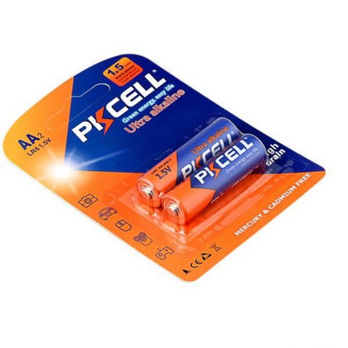 PKCELL Alkaline elem AA LR6 2darab