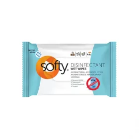   Softy Disinfectant nedves fertőtlenítő törlőkendő 40 lap, visszazárható