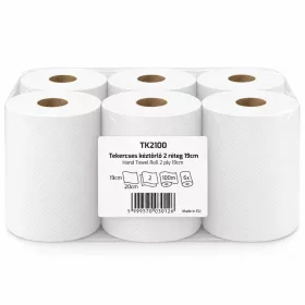   Alpha Maxi tekercses kéztörlő 2 réteg 100m cellulóz 6 tekercs/zsugor