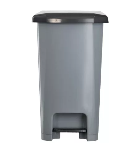 Planet Pedálos szemetes kuka SLIM, műanyag, ECO antracit, 25L