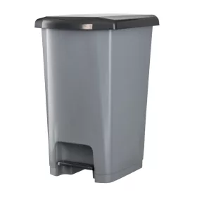   Planet Pedálos szemetes kuka SLIM, műanyag, ECO antracit, 40L