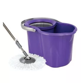   Planet Spin Mop forgófejes felmosó szett 19 liter (vödör nyél mop)