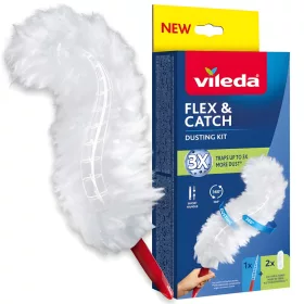 Vileda Flex & Catch rövid nyelű portörlő