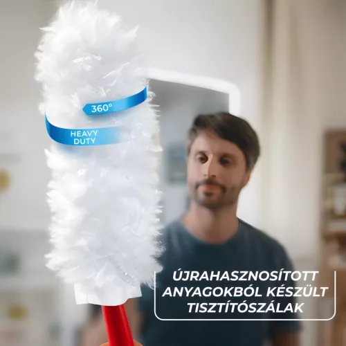 Vileda Flex & Catch rövid nyelű portörlő