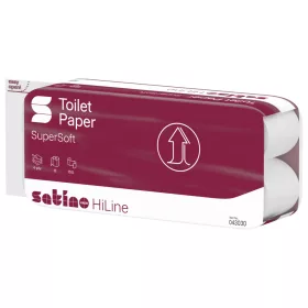   Satino Wepa Prestige toalettpapír, 4 rétegű, 150 lapos, 8 tekercs/csomag, 9 csomag/zsák