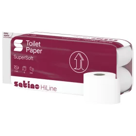   Satino Wepa Prestige toalettpapír 3 rétegű, fehér, 250 lap, 8 tek/csg 8 csomag/zsák
