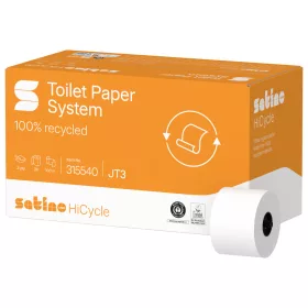   Satino Wepa HiCycle 2 rétegű, újrahasznosított, toalettpapír 13,5 cm, 100m, 24 tekercs/karton