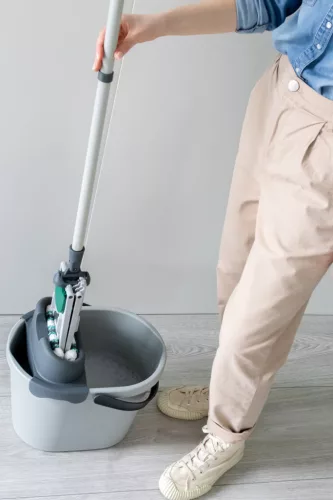 York Eco Ego felmosó szett ovális vödörrel, moppal, nyéllel, préssel