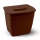 Planet Koala szemetes, fedővel 6L (Hanging Bucket) barna színű