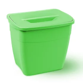 Planet Koala szemetes, fedővel 6L (Hanging Bucket) zöld